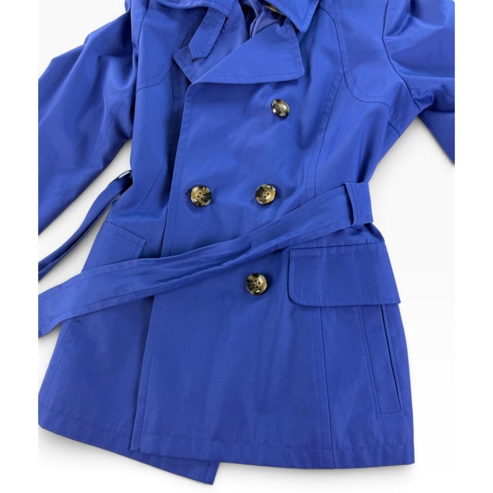 Gallery Women's Blue Short Medium Jacket - Picture 4 of 9